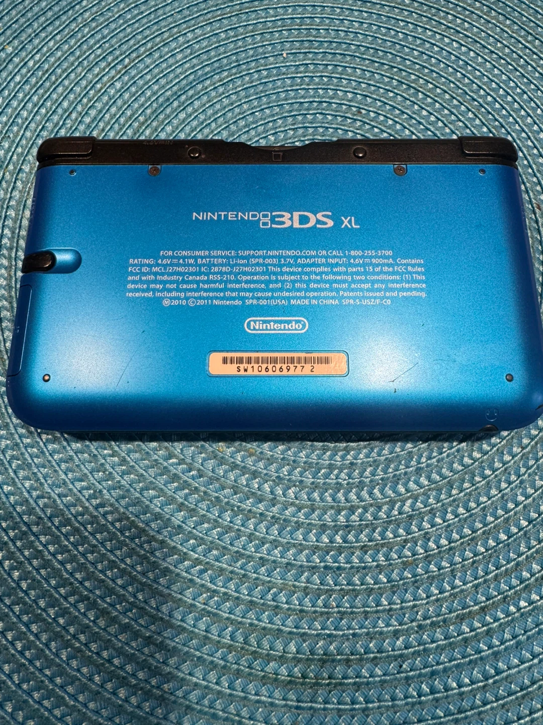Nintendo 3DS XL Blue - photo 2