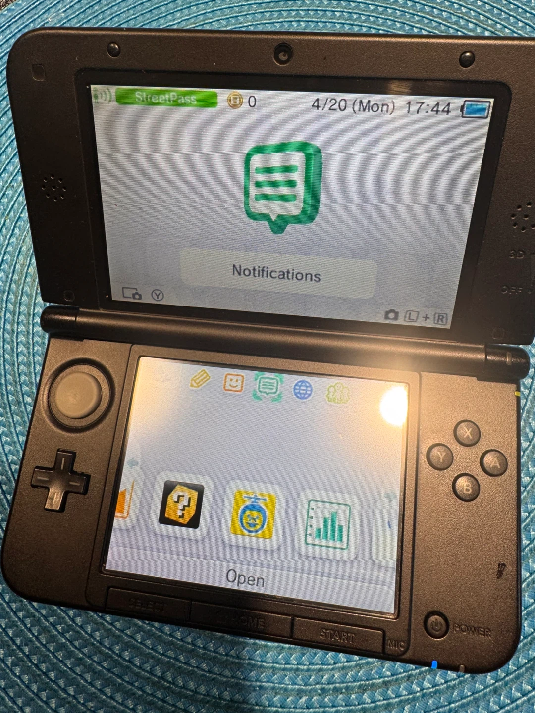 Nintendo 3DS XL Blue - photo 4