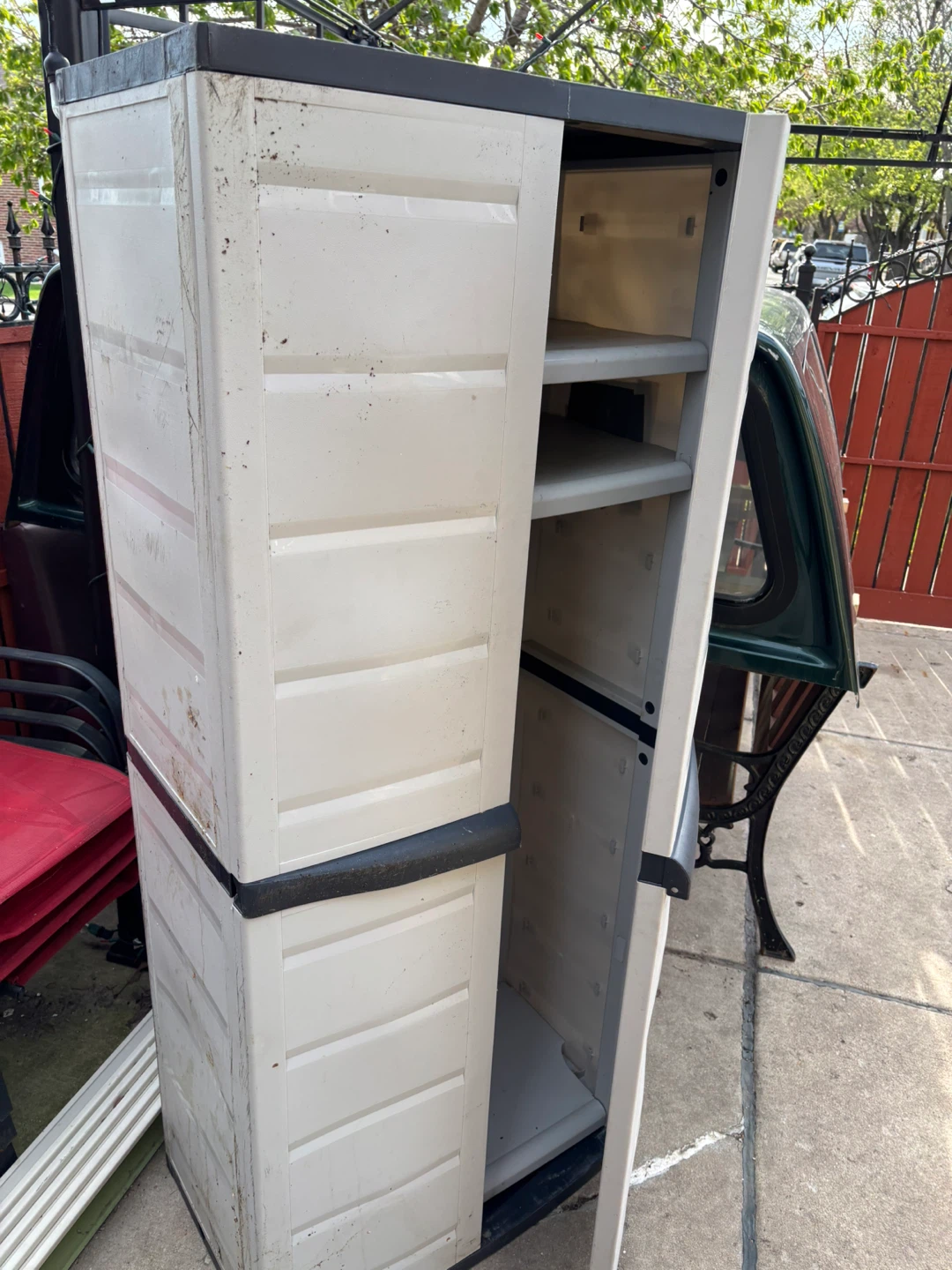 Plastic Storage Cabinet - photo 2