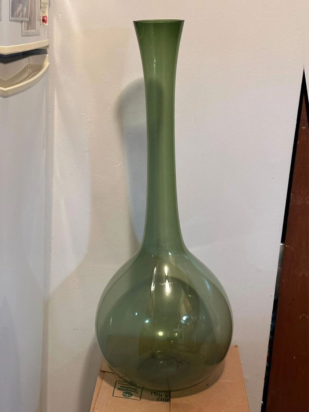 ARTHUR PERCY Gullaskruf 1960s Floor Vase