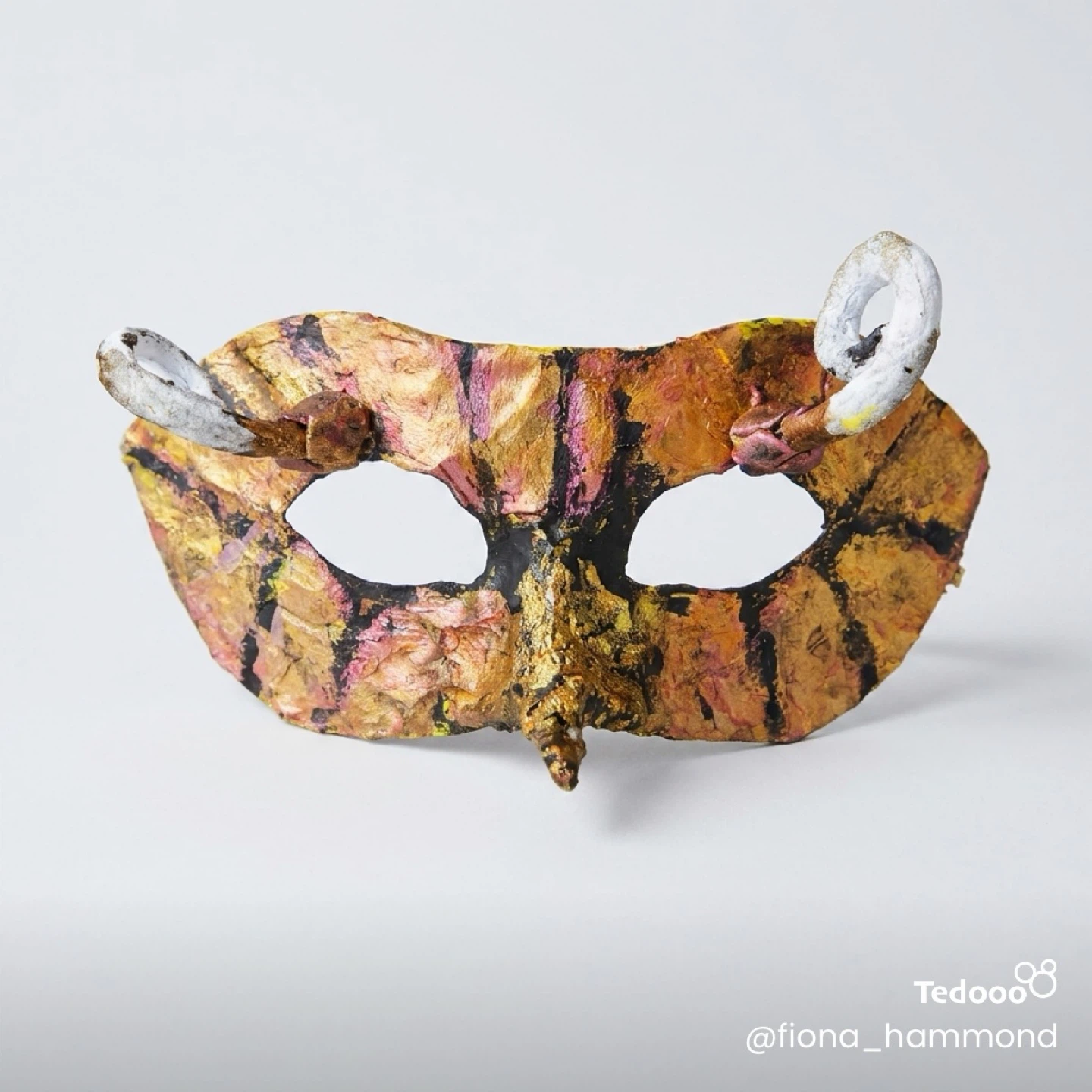 Handmade Bee Themed Mask