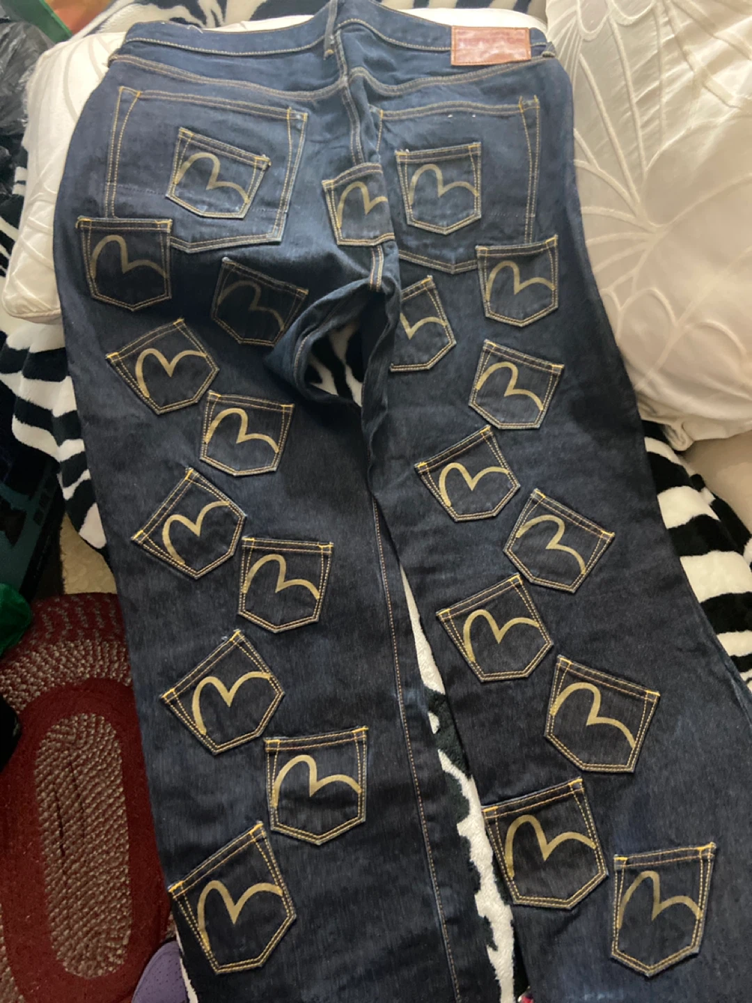 Evisu Heritage Denim Jeans - photo 2