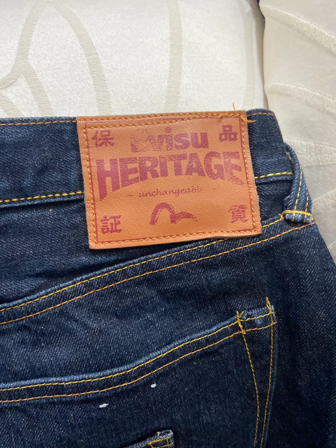 Evisu Heritage Denim Jeans - photo 3