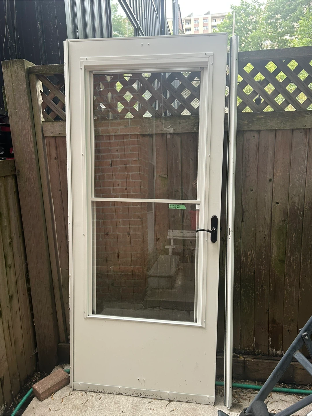 Larson White Storm Door