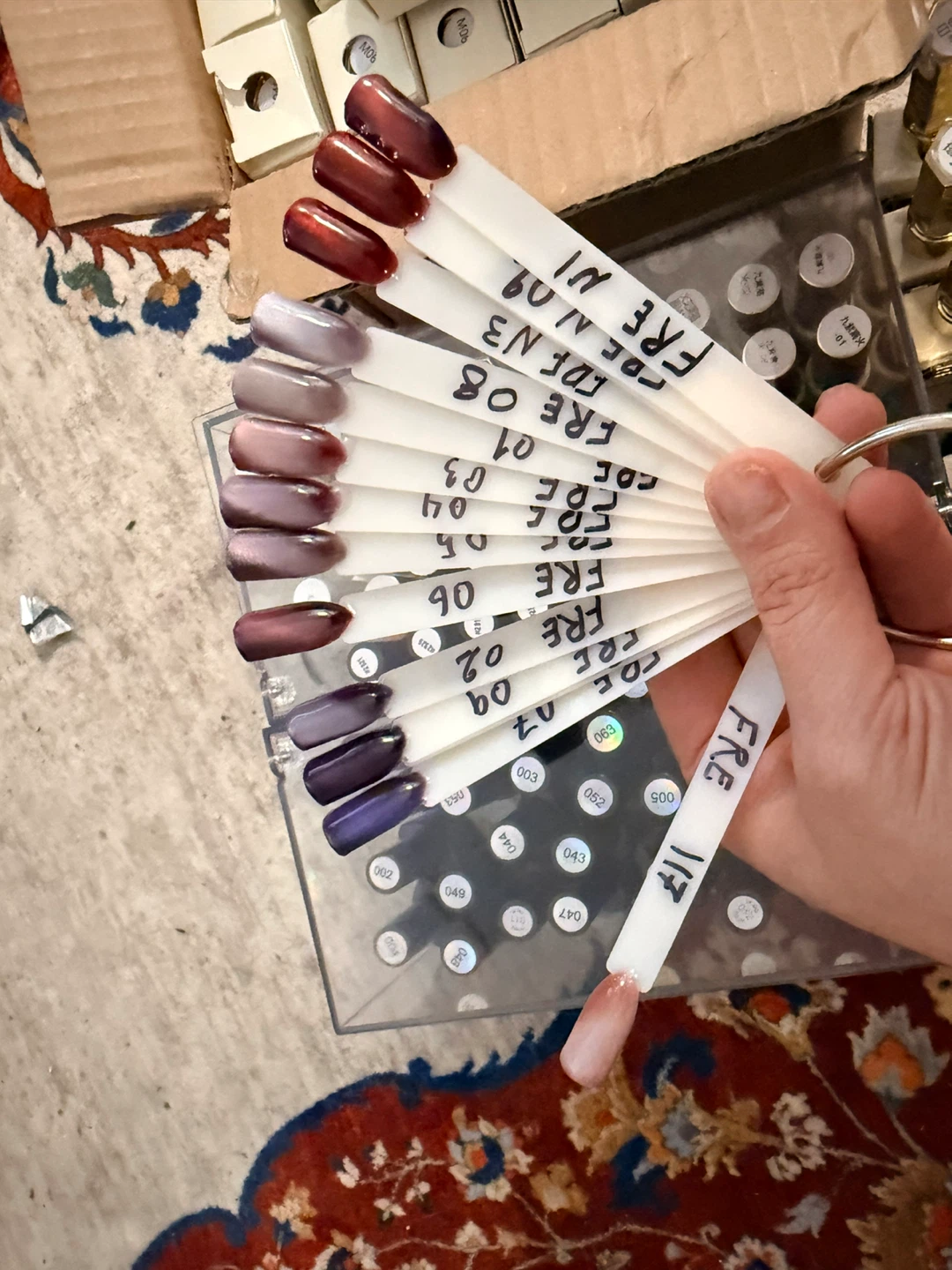 Collection of Nail Gel Polish Swatch Sticks - photo 2