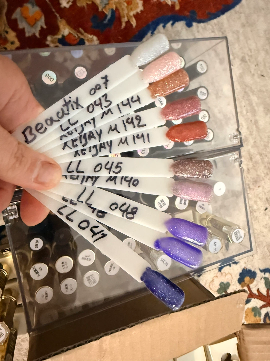 Collection of Nail Gel Polish Swatch Sticks - photo 3