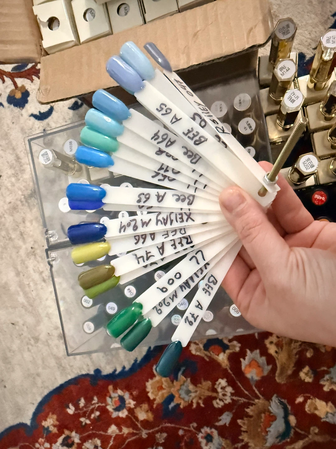 Collection of Nail Gel Polish Swatch Sticks - photo 4