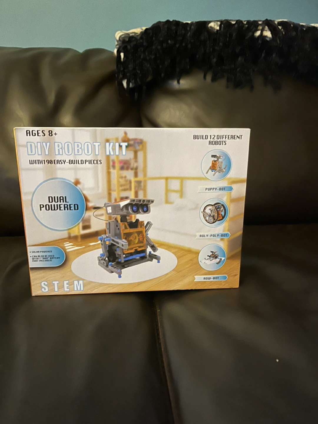 DIY Robot Kit with 198 Easy-Build Pieces - photo 2