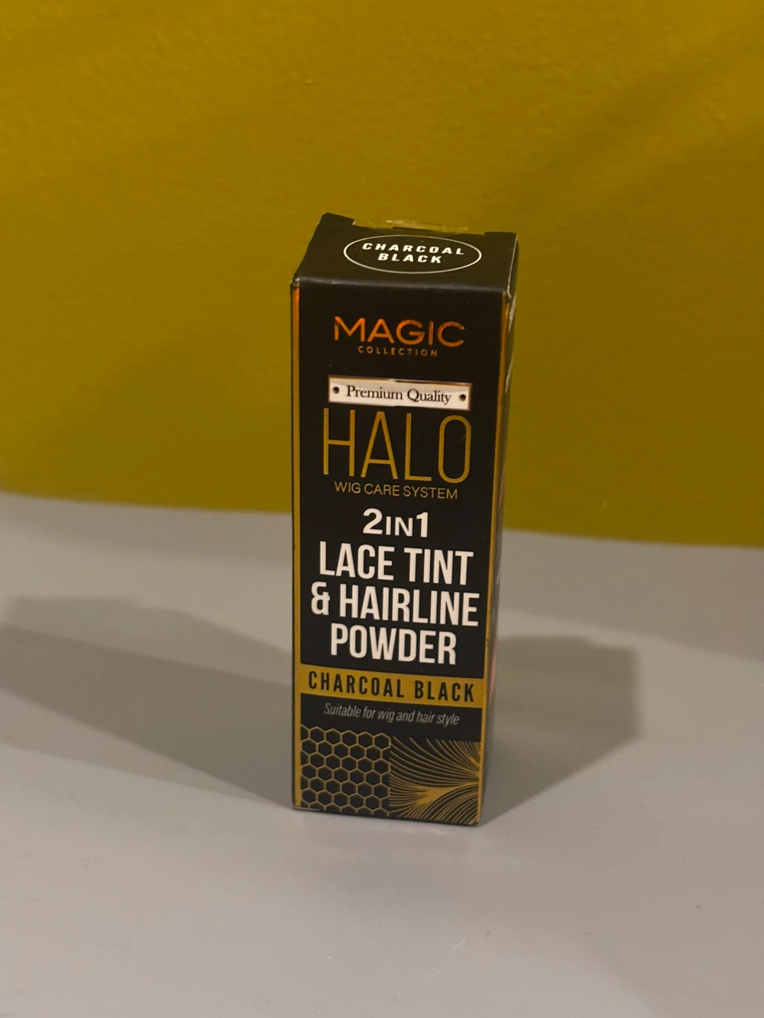 Magic Collection Halo 2in1 Lace Powder - Charcoal Black