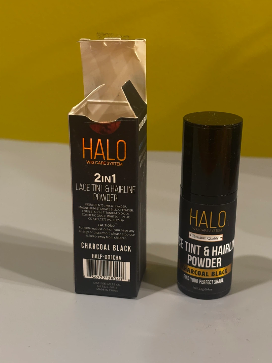 Magic Collection Halo 2in1 Lace Powder - Charcoal Black - photo 3