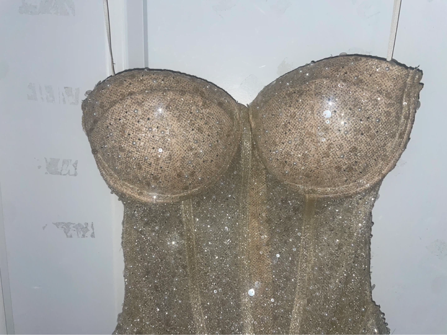 Sparkly Corset Prom Dress - photo 4