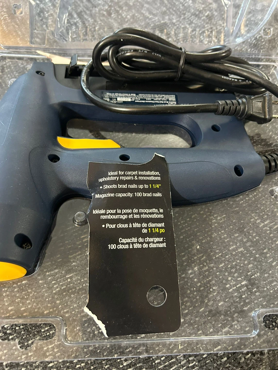 Brad Nailer - Electric Staple Gun