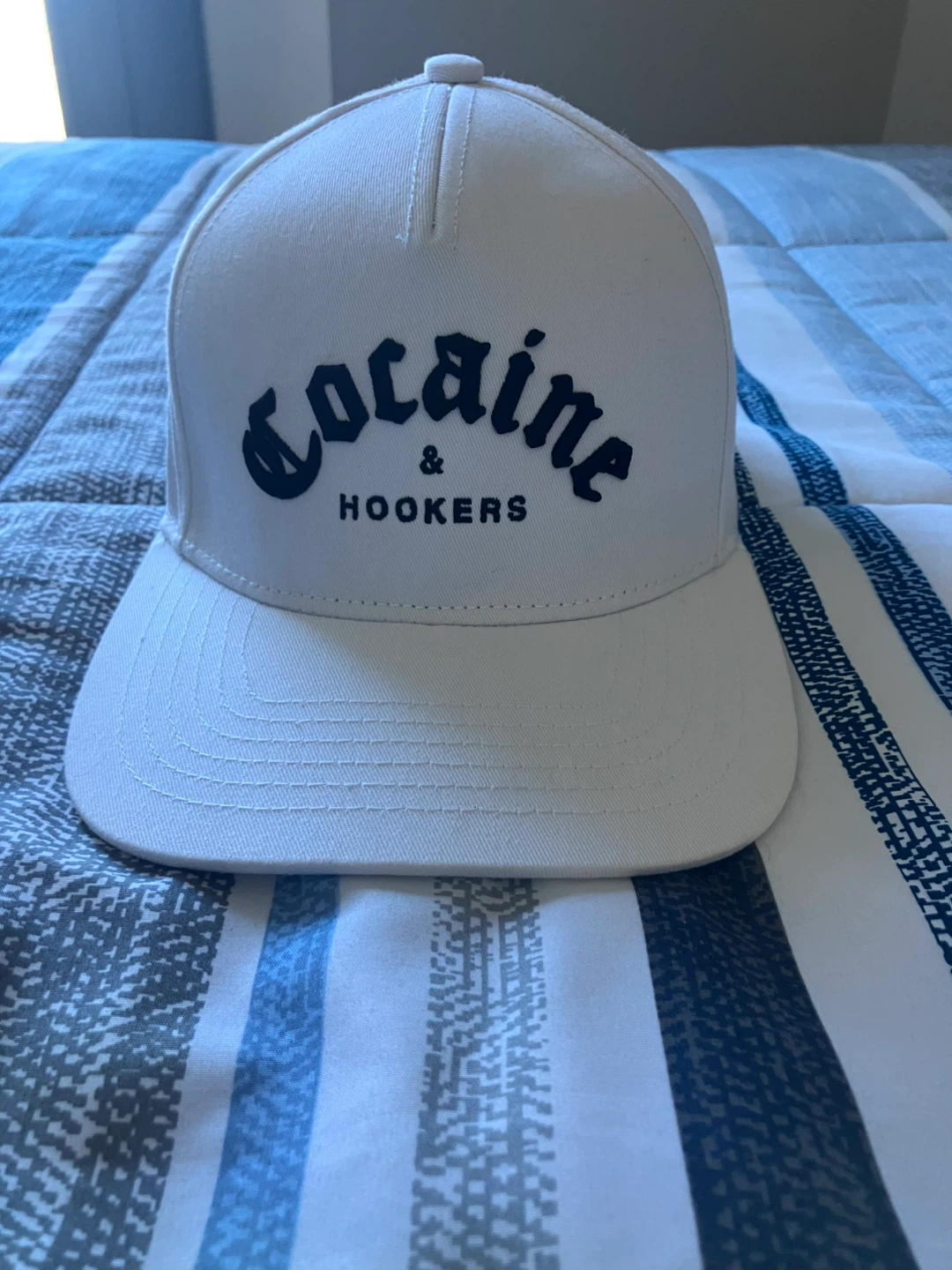 Golf Gods White 'Cocaine & Hookers' Baseball Cap