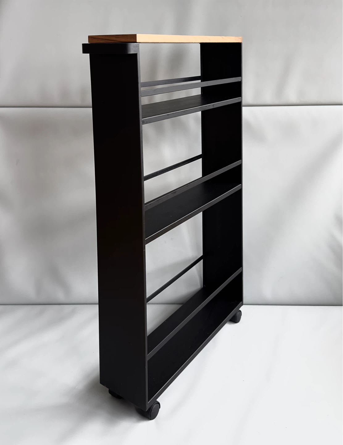 Yamazaki Home Rolling Slim Storage Utility Cart - photo 3
