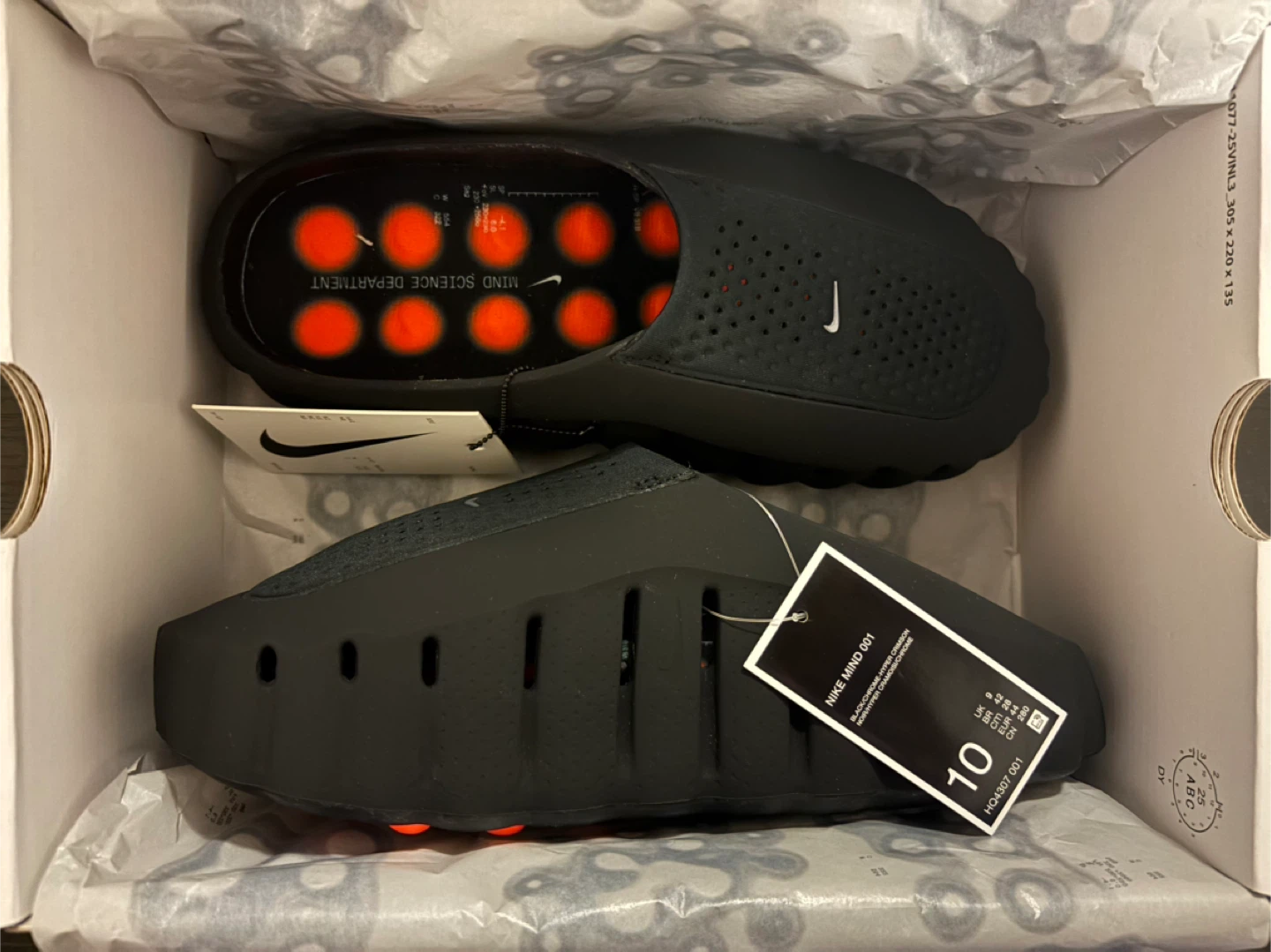 Nike Mind 001 Slide size 10 Men’s/11 Women’s