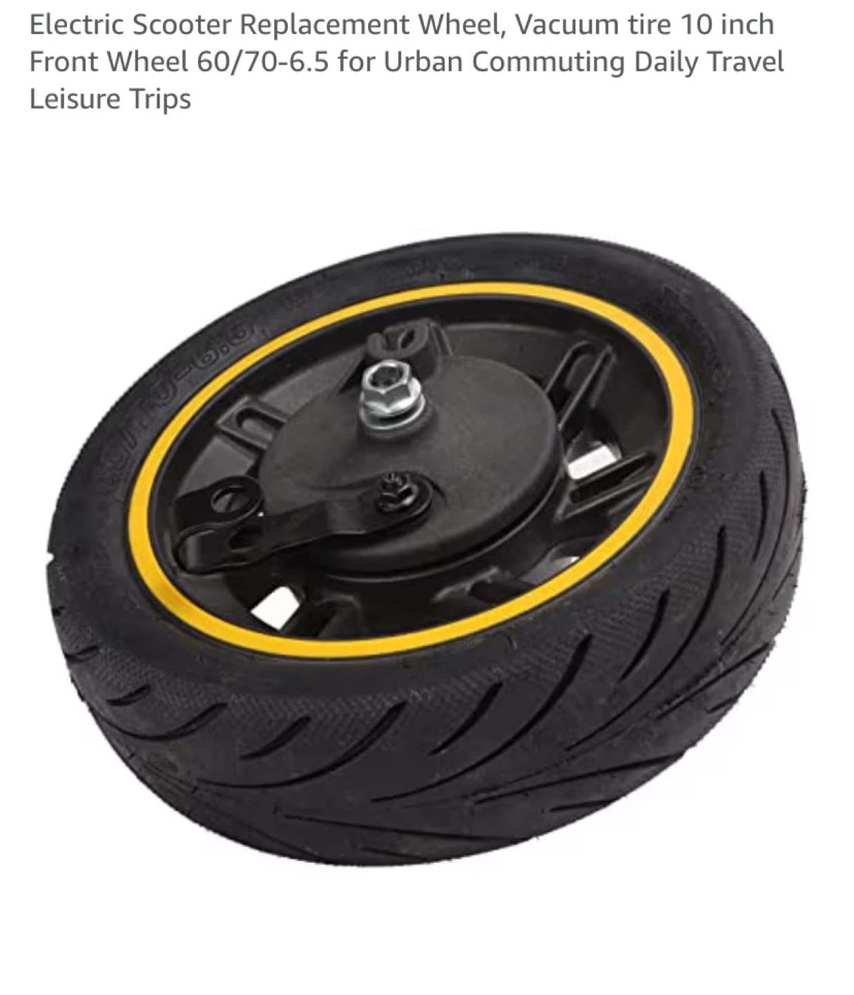 Electric Scooter Replacement Wheel 10 inch