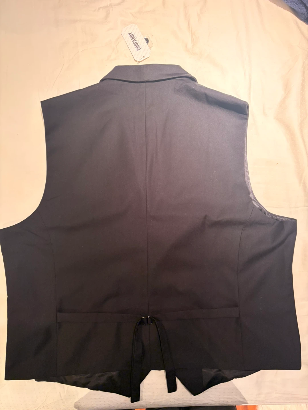 Black Vest with lapel - photo 2