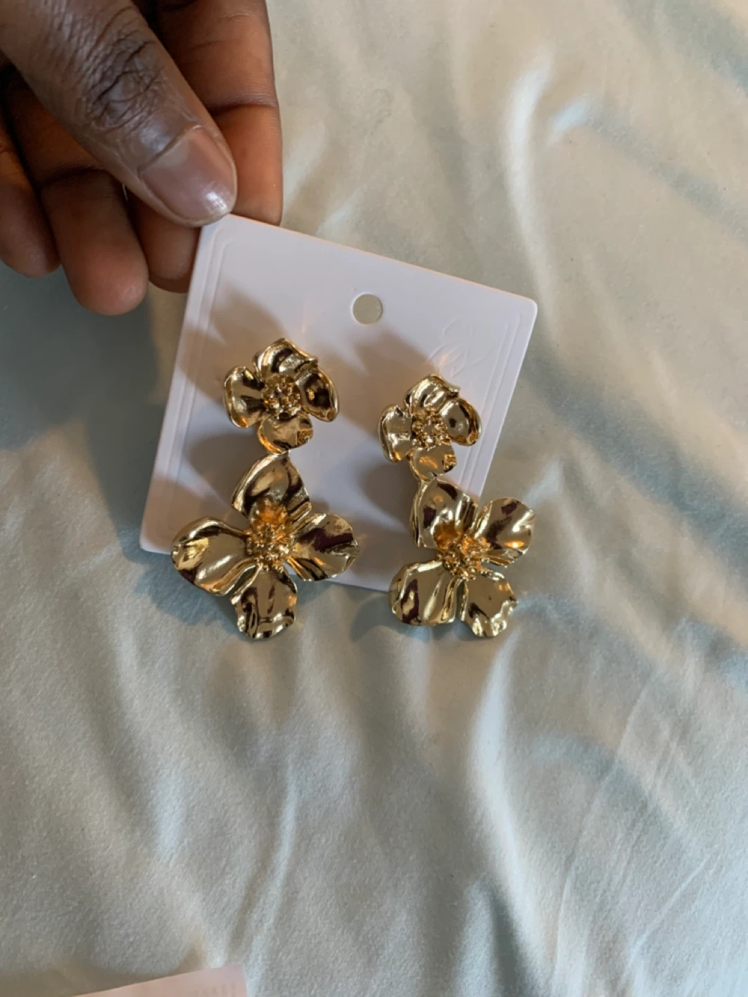 Ensemble de bijoux fantaisie dorés