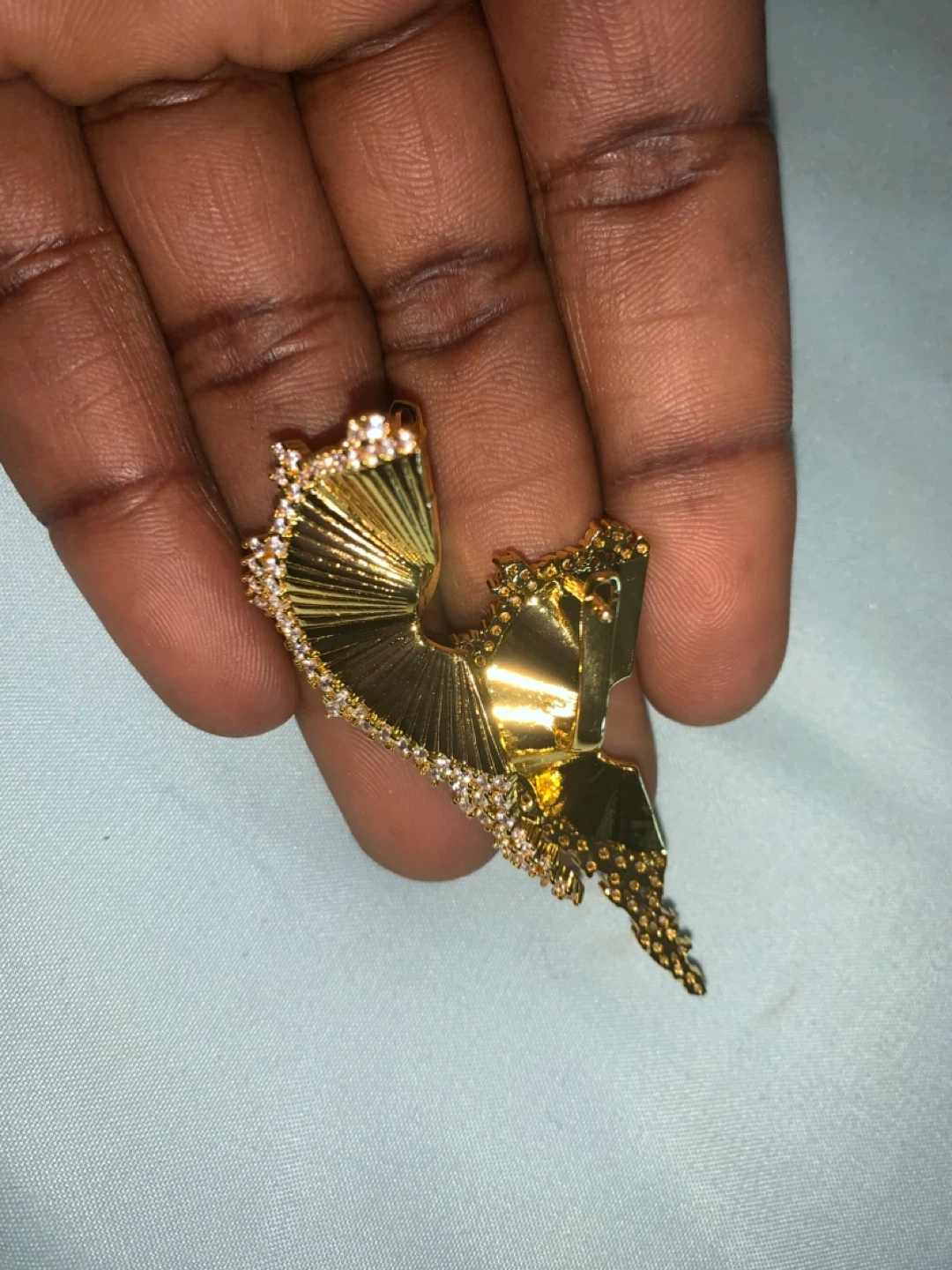 Ensemble de bijoux fantaisie dorés - photo 3