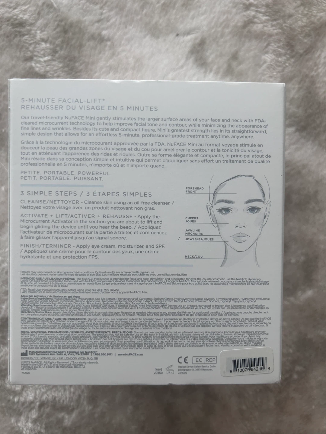 NEW in the box NuFace Mini Petite Facial Toning Device - photo 3
