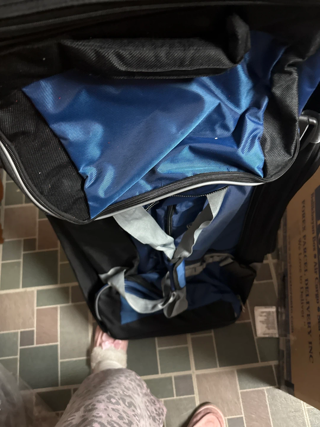 Black Rolling Suitcase