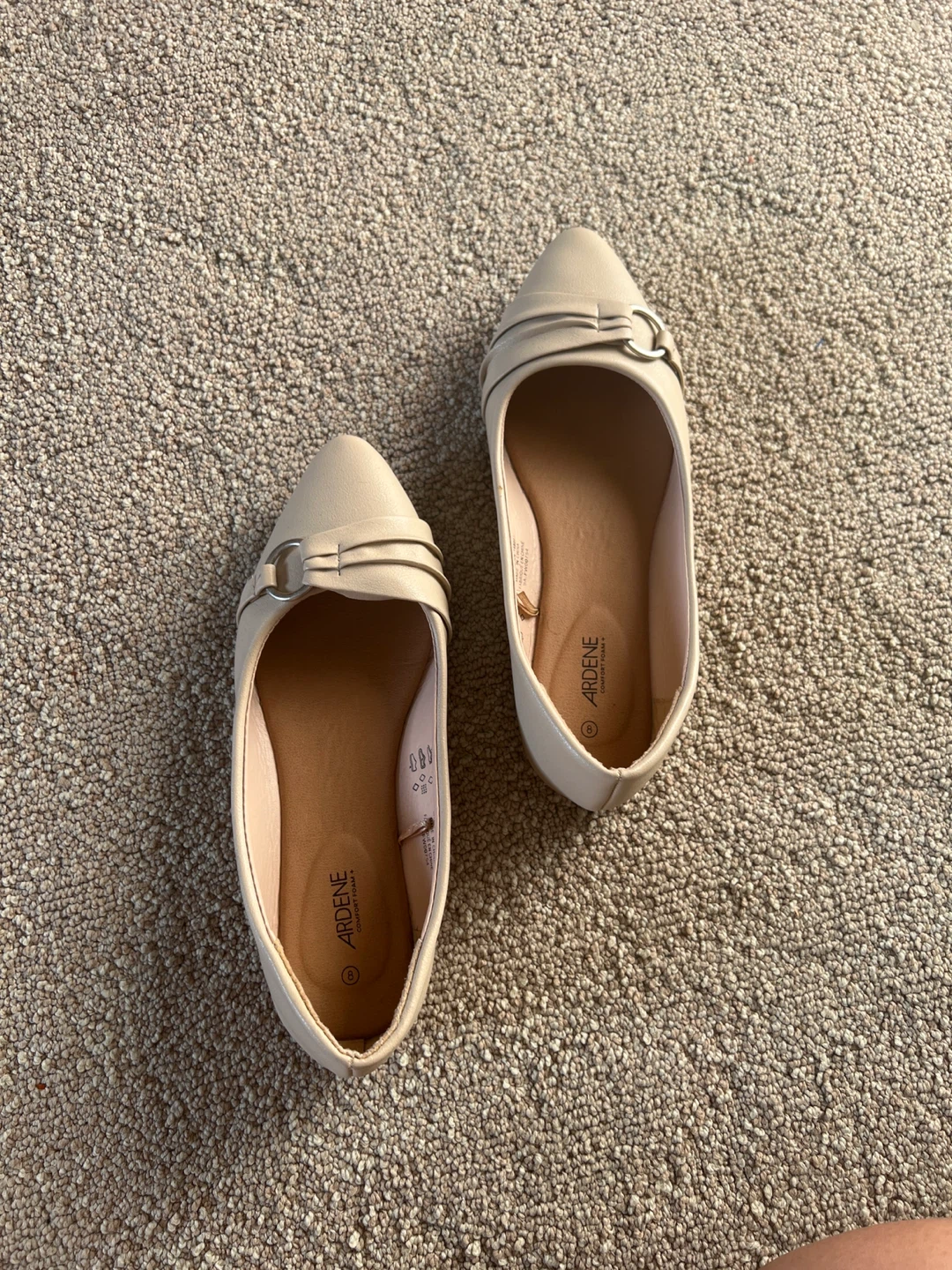 Ardene Women's Beige Flat Shoes