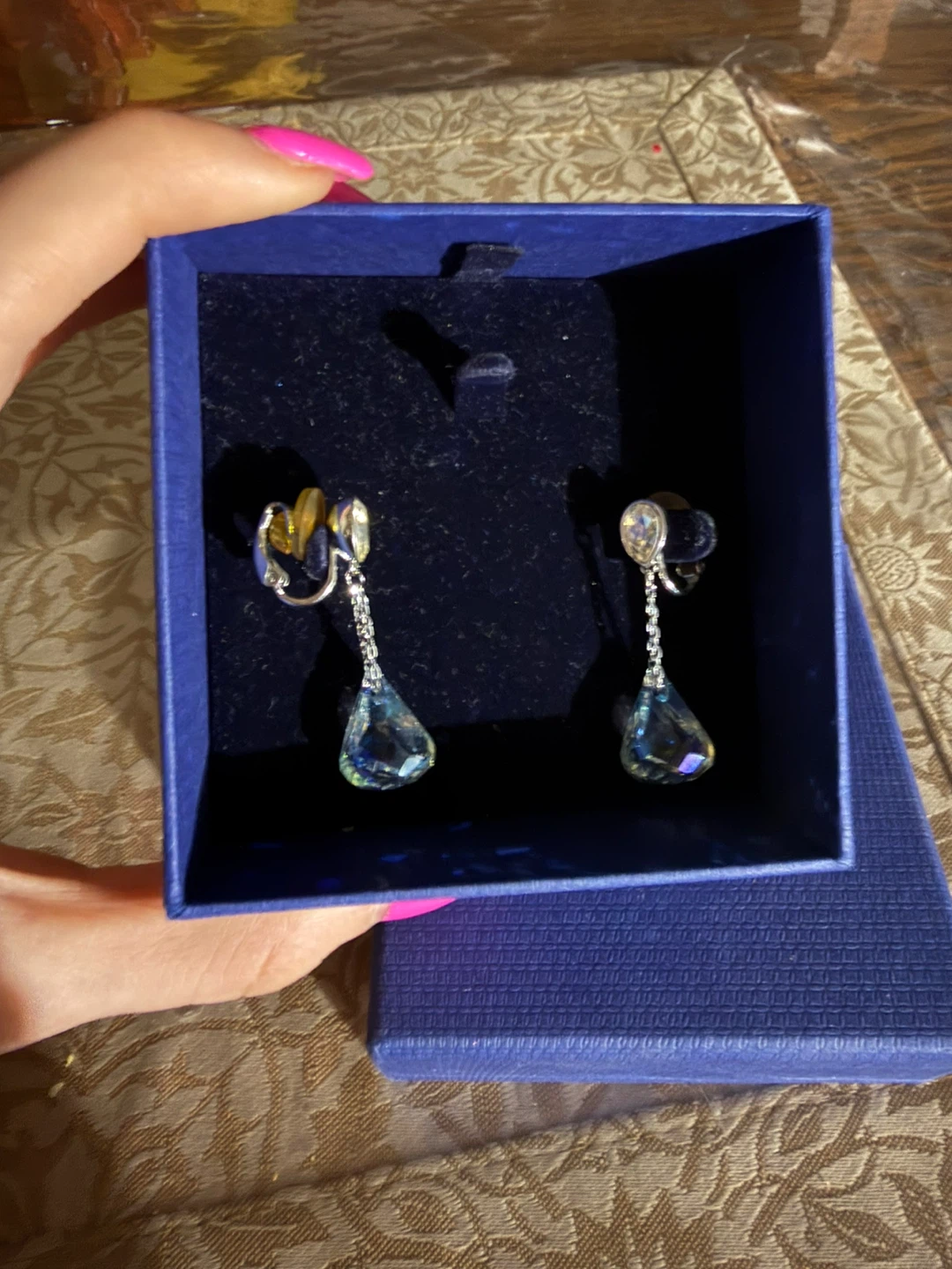 Women’s Swarovski Brand Drop Earrings - photo 2