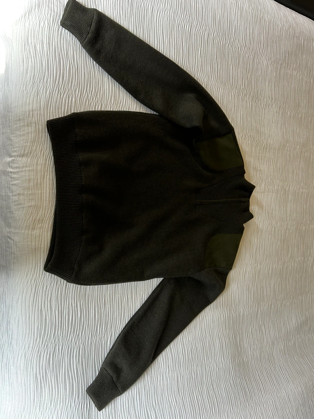 Barbour Storm Half Zip Merino Wool Sweater