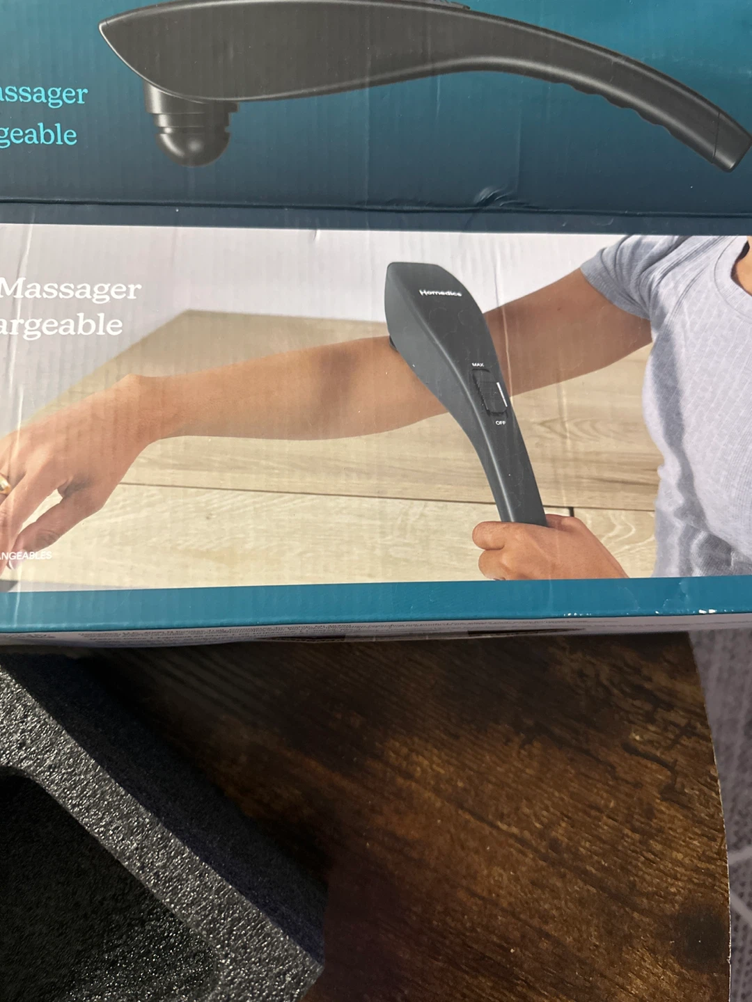HoMedics Rechargeable Deep Tissue Percussion Massager - photo 3