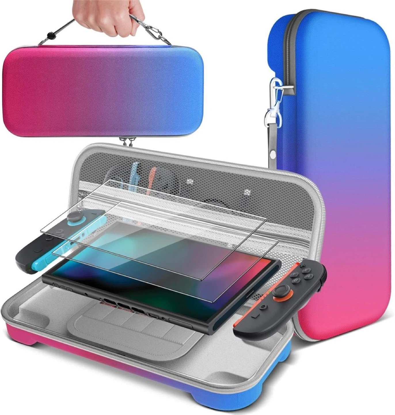 Nintendo Switch 2 Carrying Case with Tempered Glass - photo 4