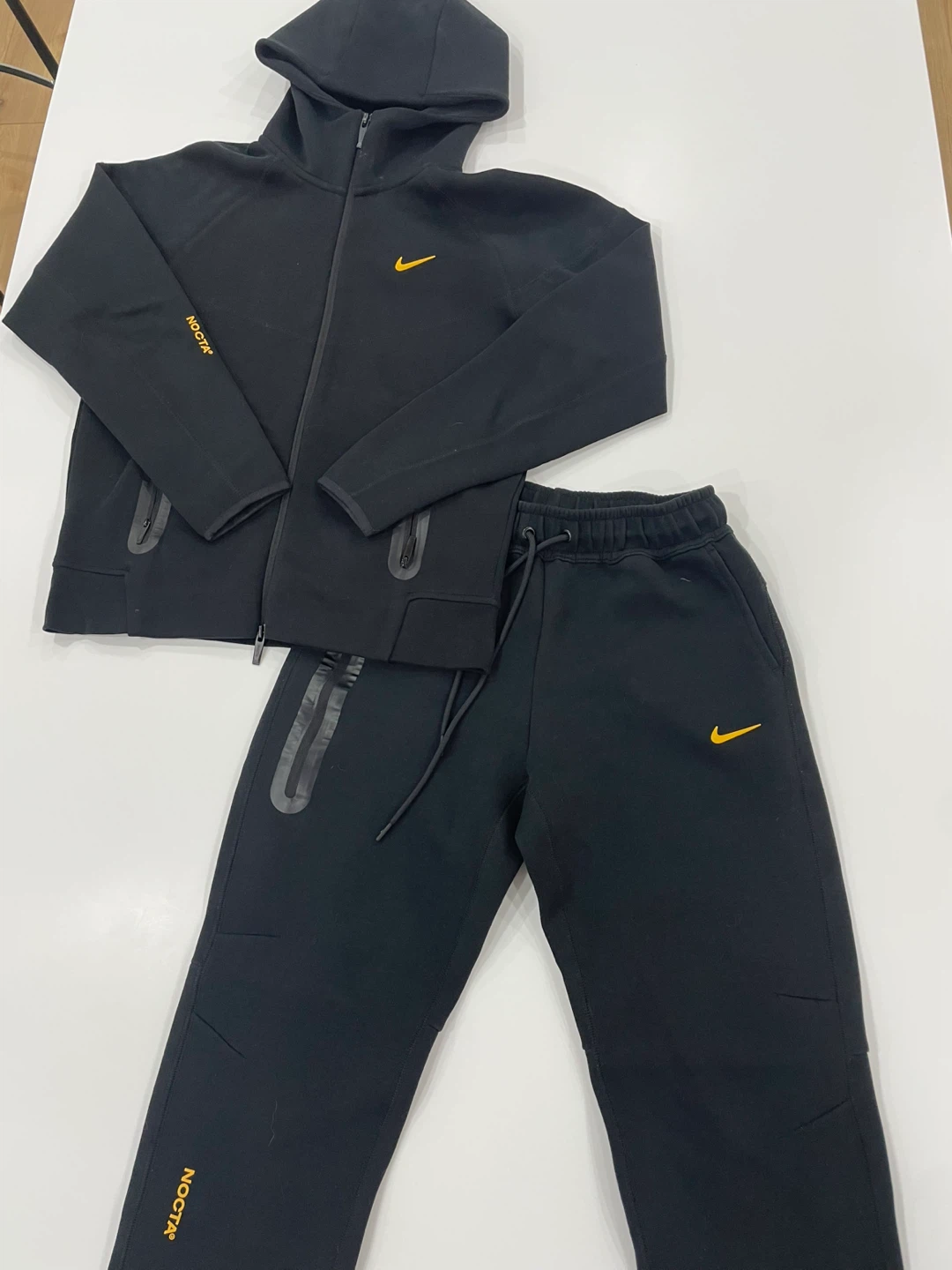 Black Nike NOCTA Tech tracksuit