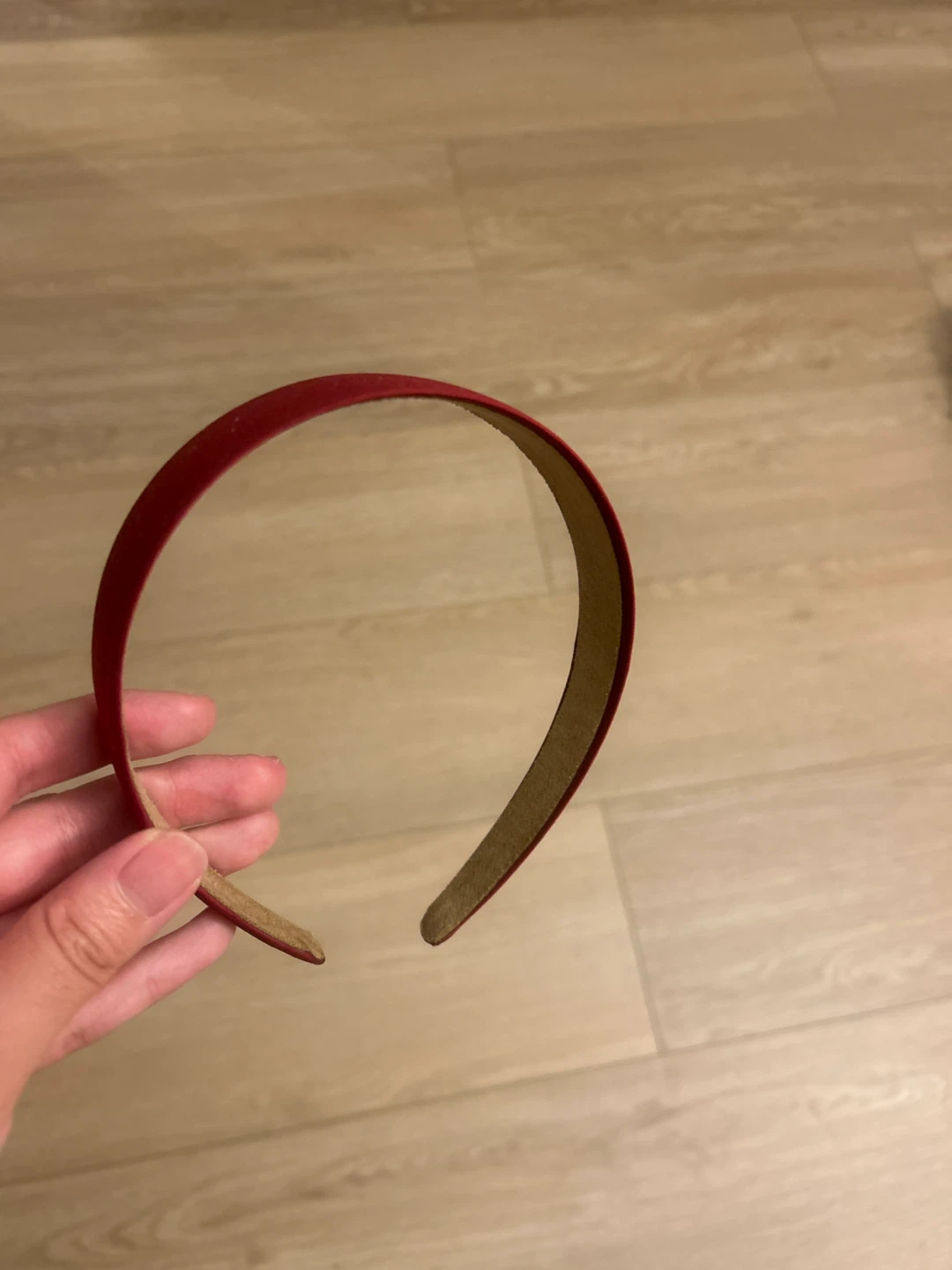 Set of 4 Satin Headbands - Yellow, Gold, Lavender, Red - photo 2