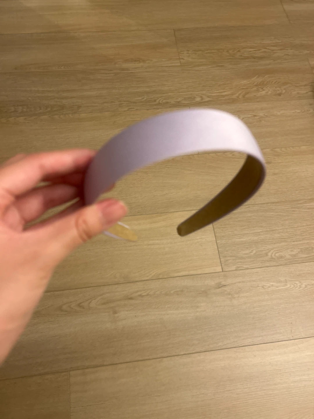 Set of 4 Satin Headbands - Yellow, Gold, Lavender, Red - photo 3