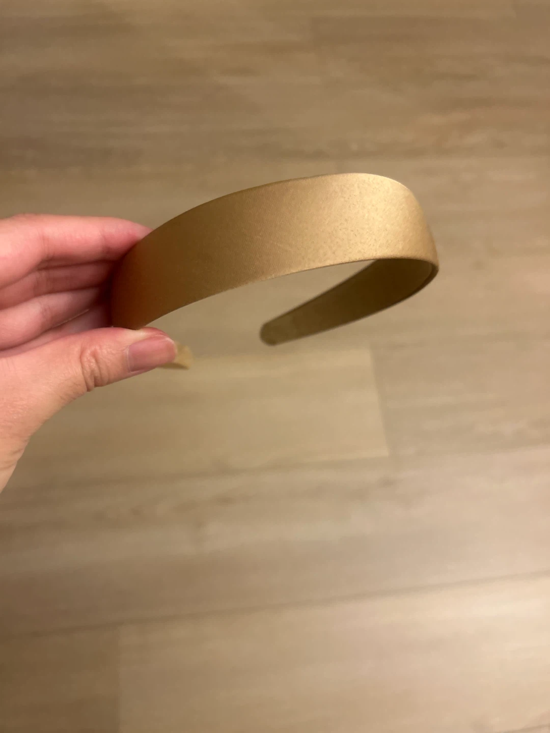 Set of 4 Satin Headbands - Yellow, Gold, Lavender, Red - photo 4