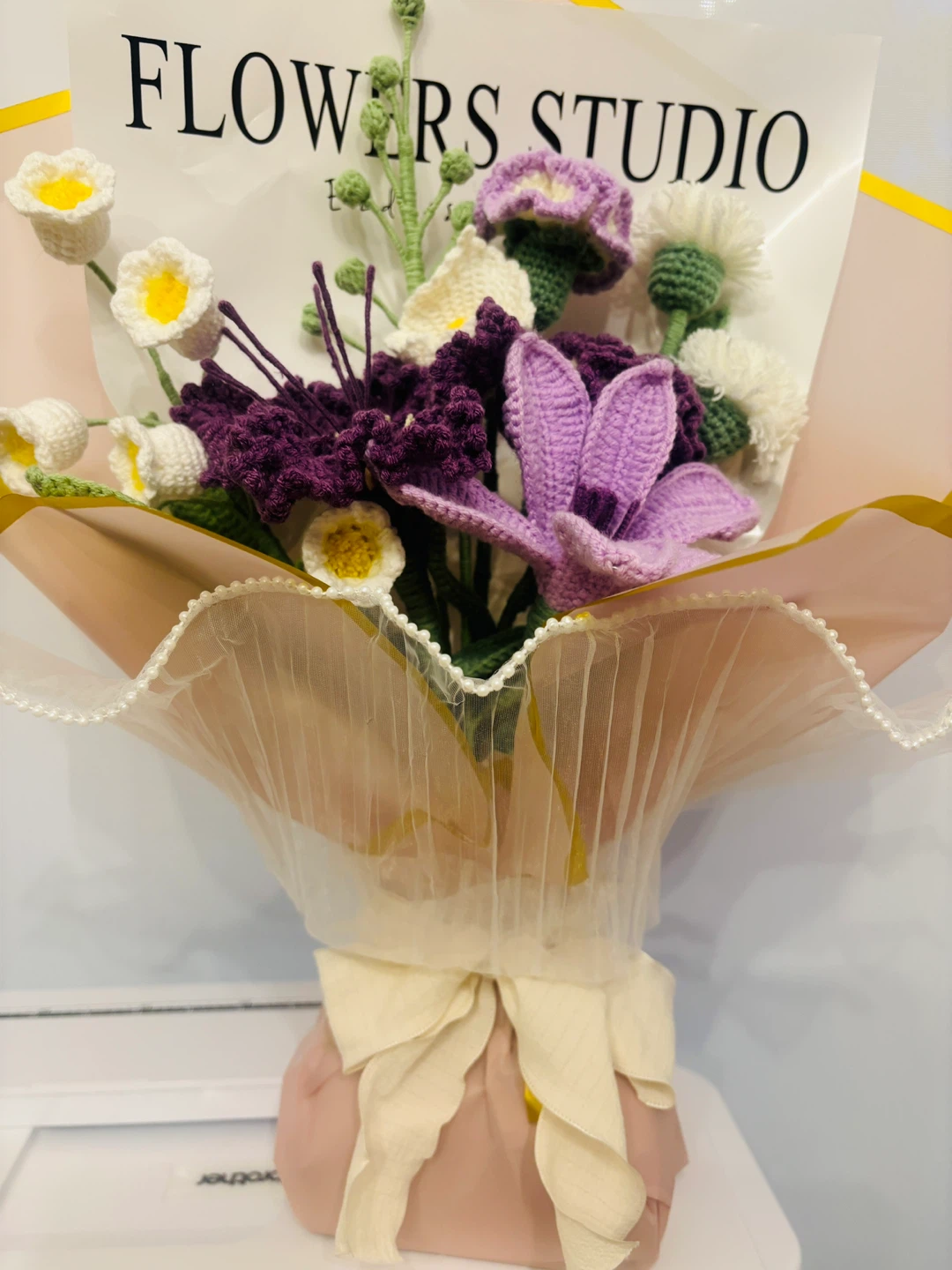 Handmade Crochet Flower Bouquet