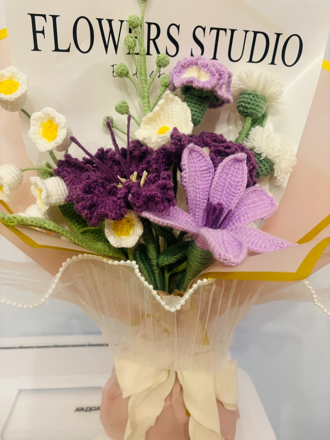 Handmade Crochet Flower Bouquet - photo 2