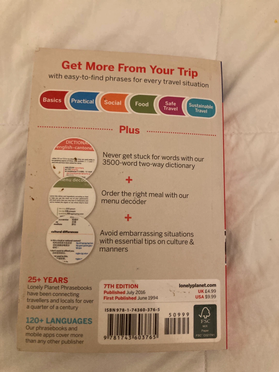 Lonely Planet Cantonese Phrasebook & Dictionary - photo 2