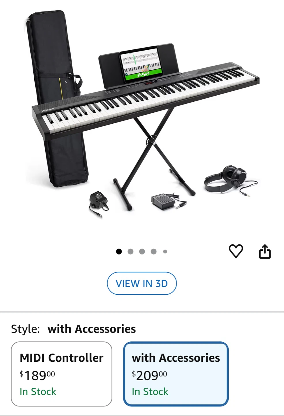 Alesis 88 Keyboard Piano
