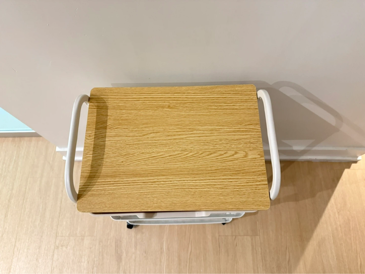 TOOLF 3-Tier Utility Rolling Cart with Drawer - photo 3