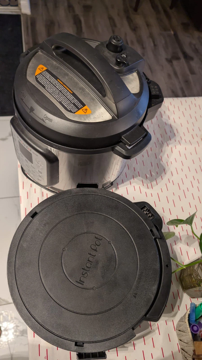 Instant Pot Duo 6 Qt Pressure Cooker with Air Fryer Lid - photo 2