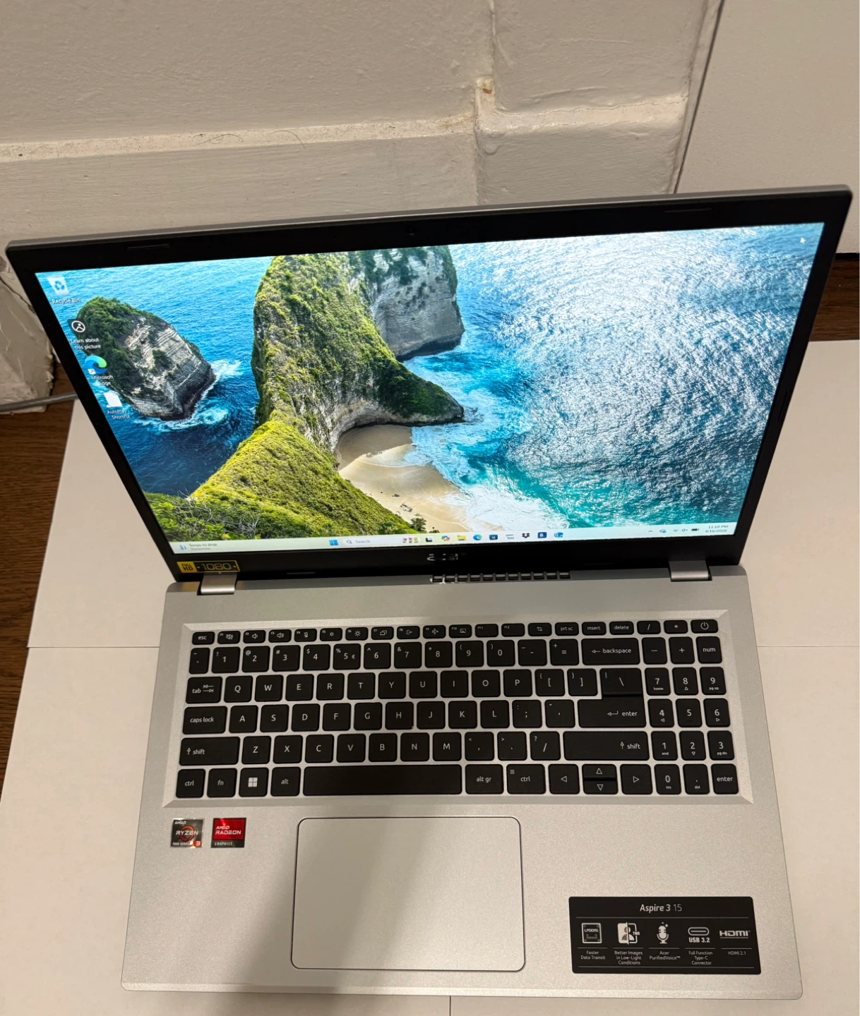 Acer Aspire 3 15 Laptop Ryzen 3 7320U 8 GB 128 SSD FIRM PRICE - photo 2