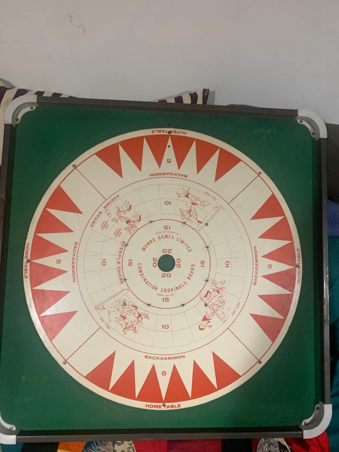 Munro Games Limited Coordination Crokinole Board - photo 2