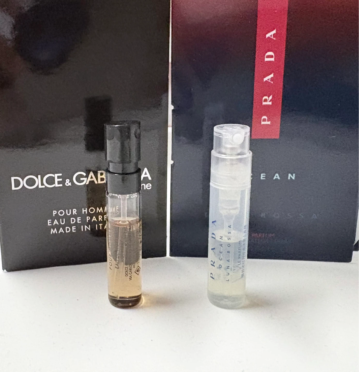 Dolce & Gabbana & Prada Luna Rossa Ocean Perfume Samples - photo 2