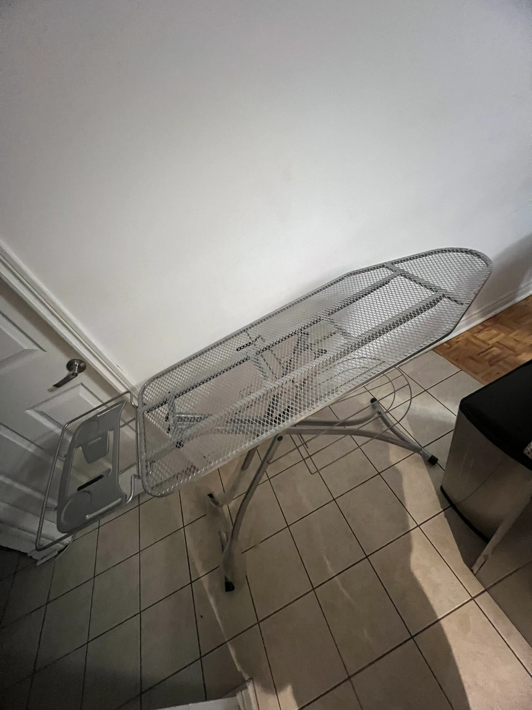 Folding Ironing Board with Attached Iron Rest - photo 2