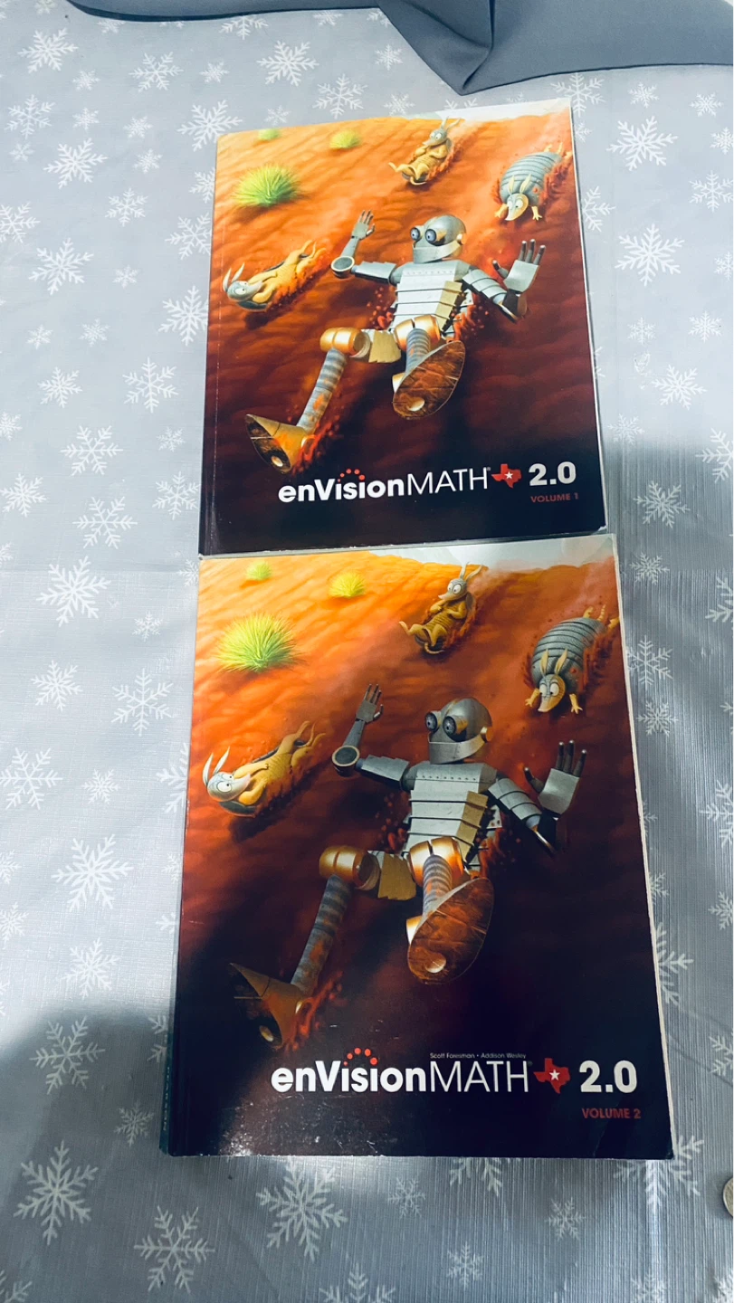 Envision math vol 1 and 2