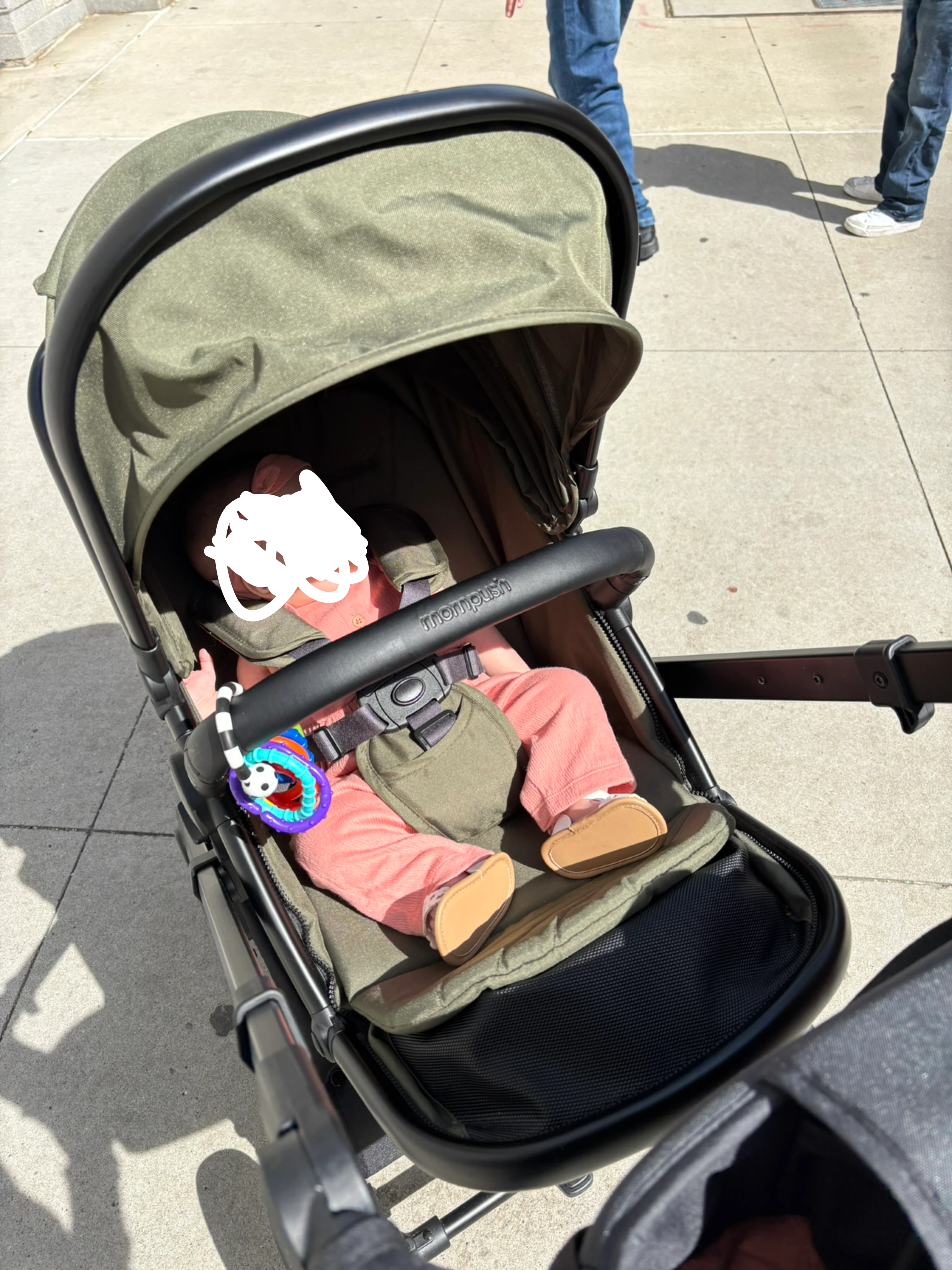 Mompush Meteor 2 Stroller - Forest