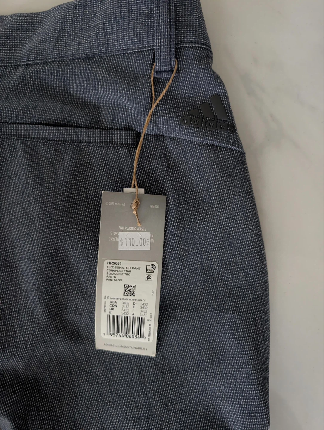 New Adidas Golf Pants - photo 4
