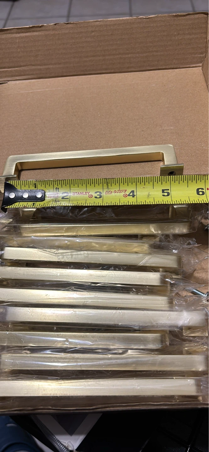 Brass Cabinet Drawer Pulls (Set of 10) - photo 3