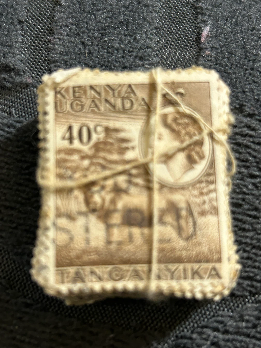 Vintage Kenya, Uganda & Tanganyika Postage Stamps