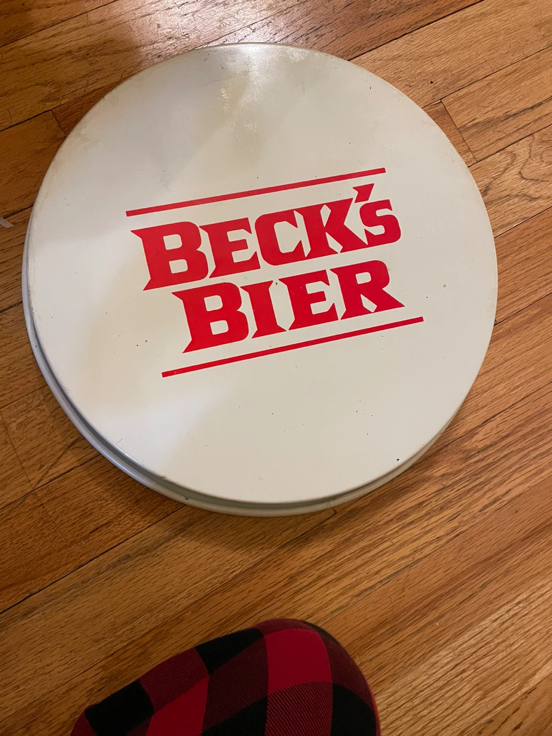 Beck's Bier Metal Serving Tray - photo 2